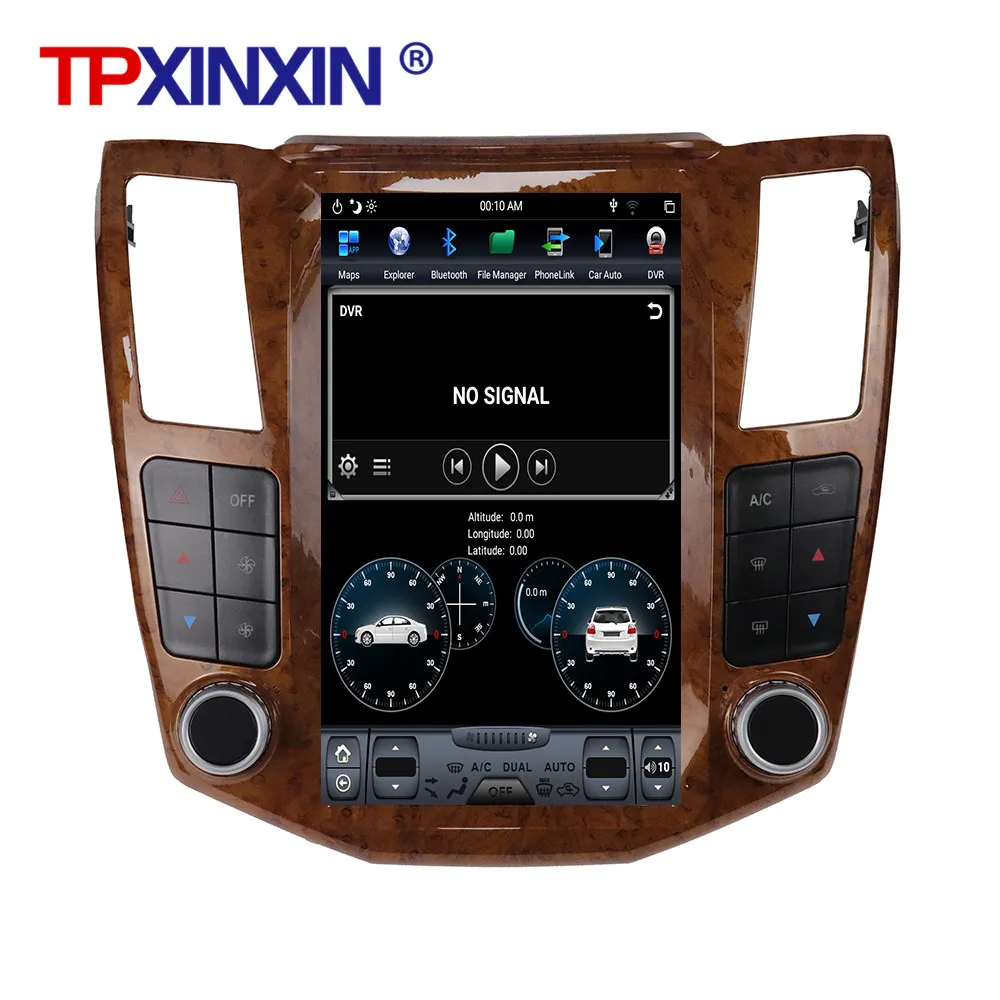 

Android 11 Car Radio Tesla Style Screen For Lexus RX 2004-2007 Car GPS Navigation Multimedia Player Headunit Car Accessories