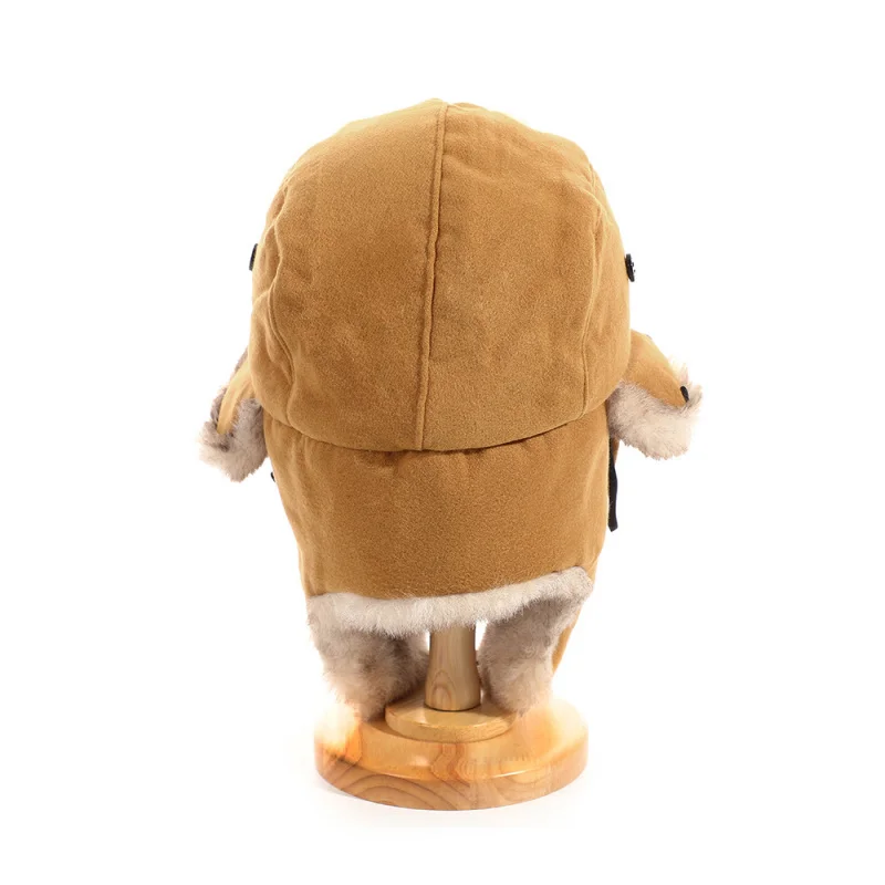 Термальная кепка Lei Feng на флисовой подкладке мужская и женская зимняя для