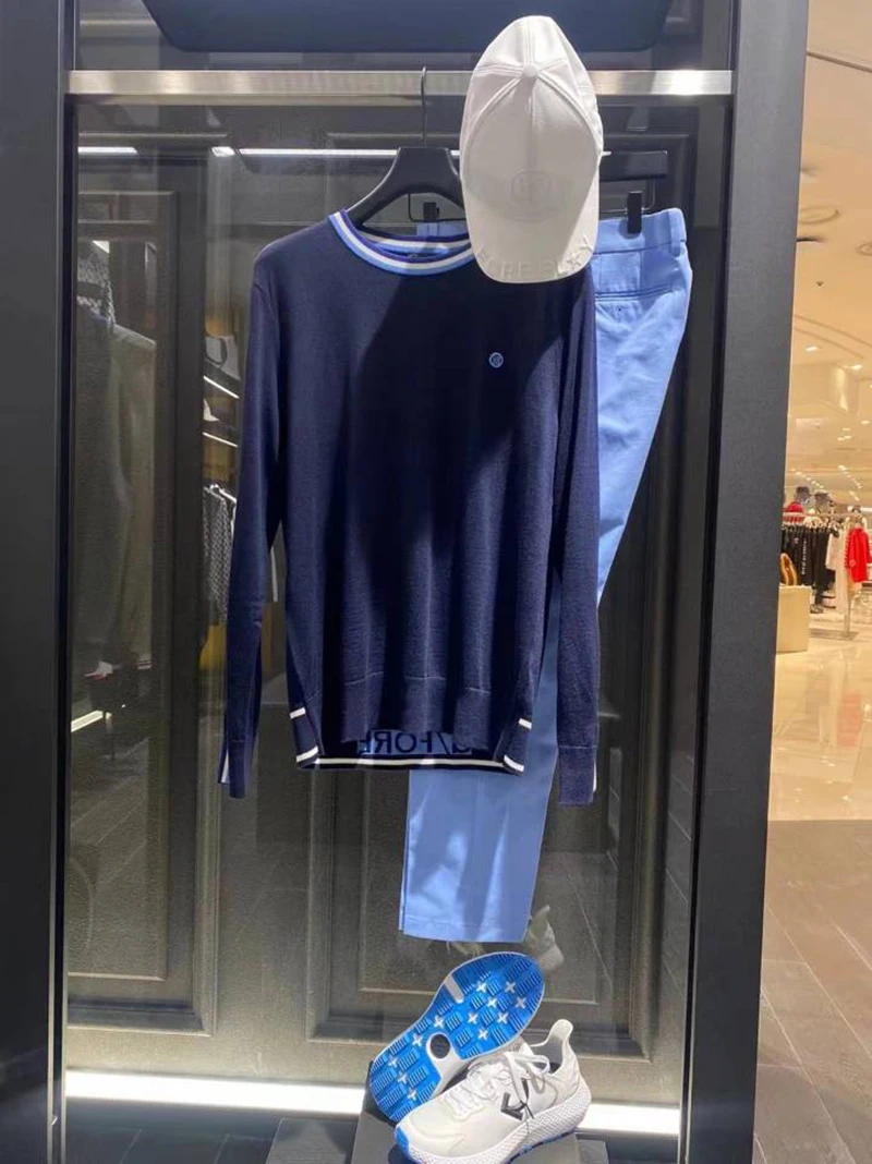 Golf shirt men polo long sleeve golf clothing G0110 golf sweater