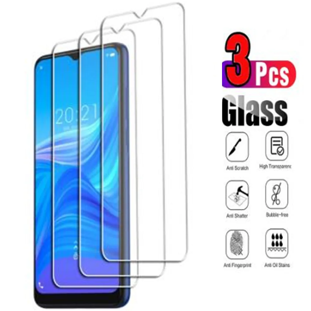 

Защитное стекло для Alcatel 1 1L 1S 3L 2021 1A 1B 1SE 1SP 1V 3X 2020, 3 шт.
