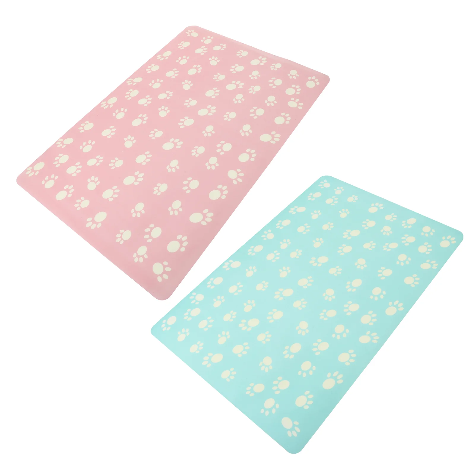 

Mat Food Dog Cat Pet Bowl Water Feeding Mats Pad Bowls Dish Tray Placemat Silicone Floors Litter Puppy Floor Non Dishes Place