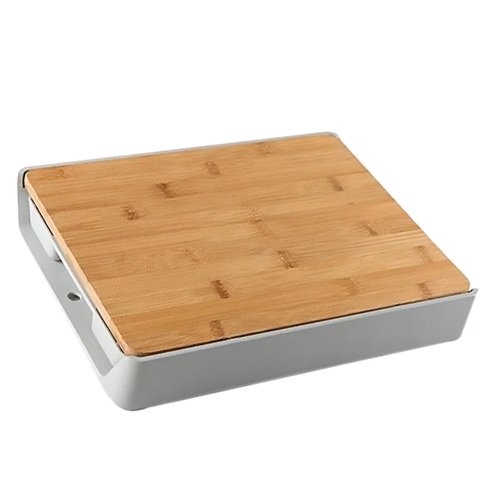 

Drawer Cutting Board Chopping Bamboo Kitchen Cheese Tool Wooden Serving Platter