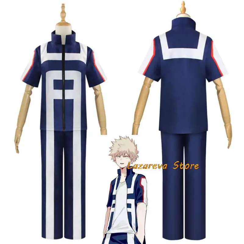 Anime Baku No My Hero Academia Bakugou Katsuki Iida Tenya Todoroki Shoto Cosplay Costume School Uniform Halloween Suit