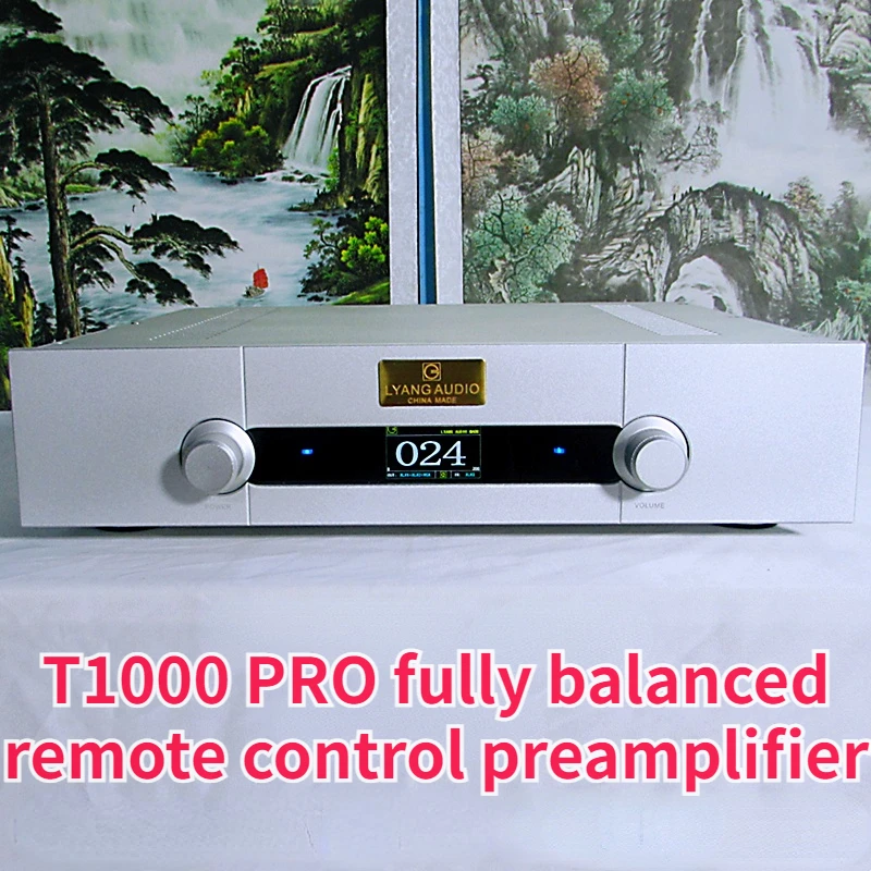 

T1000 PRO Front Vacuum Tube Amplifier Fully Balanced Remote Control Class A HIFI Audio Fever Tube Bladder Machine Front Stage