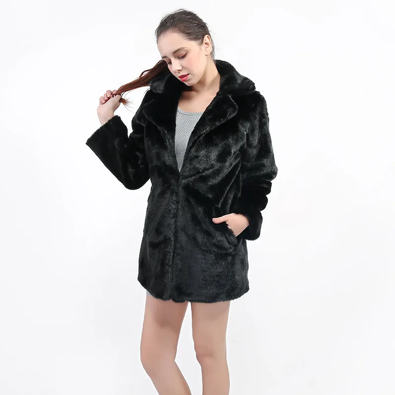 Recommend Women's Winter Coats Women Coat Fur Thick Winter Office Lady Other Fur Yes Real Fur Female Fur Coat enlarge