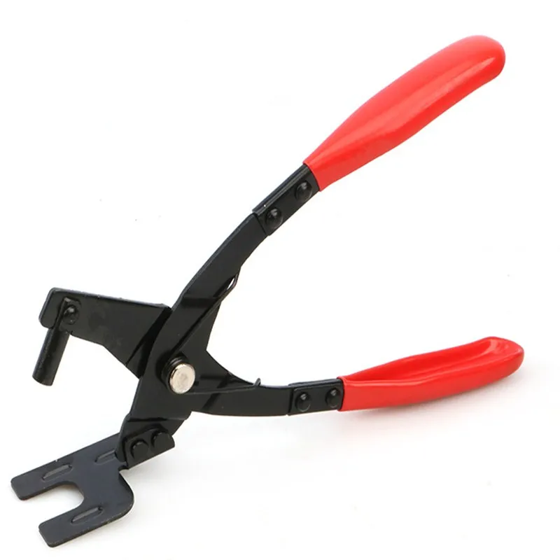 

New! Car Carbon Steel Exhaust Hanger Removal Pliers Exhaust Pipe Hanger Remover Pliers Rubber Pad Removal Stretcher Repair Tool