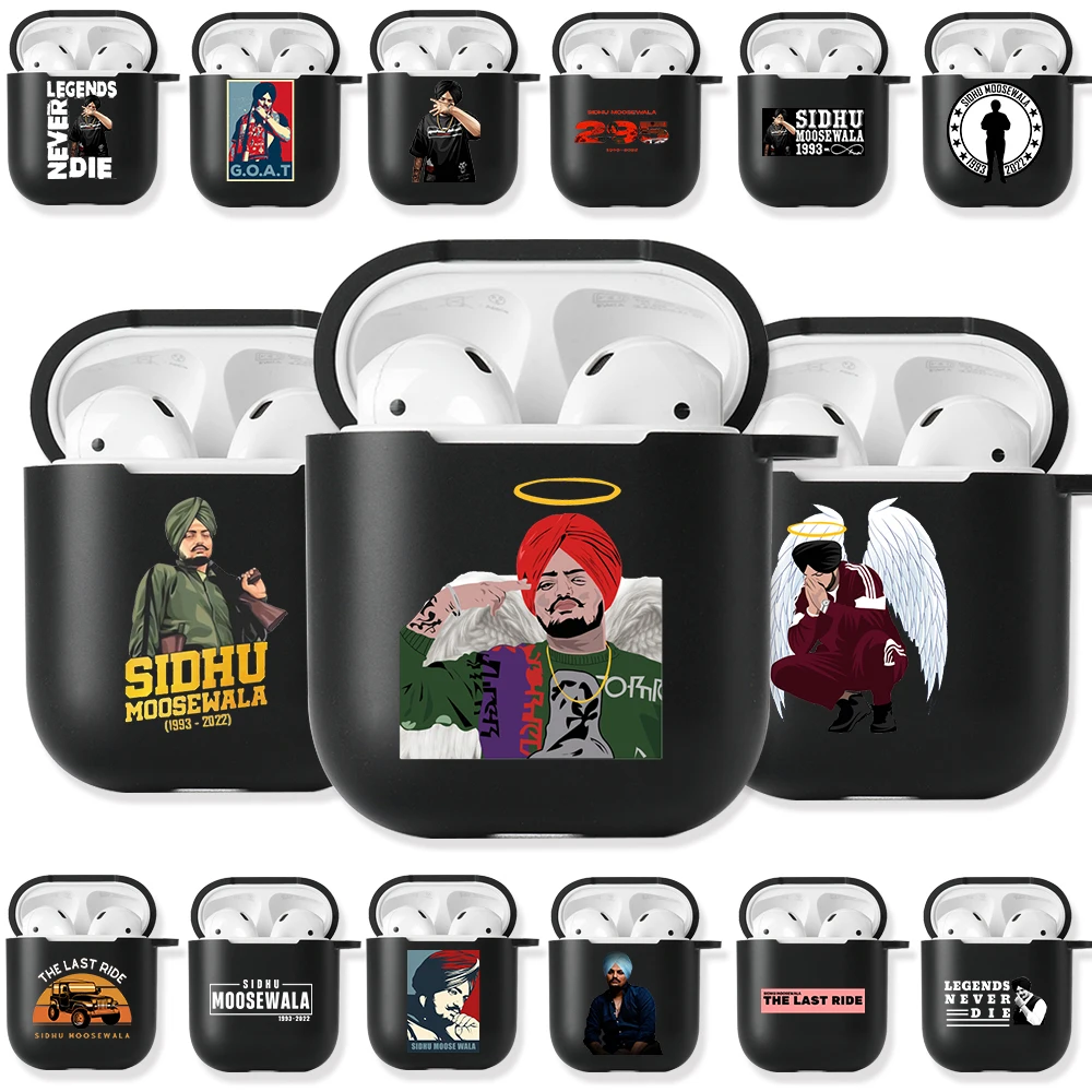 

Legend Never Die Indian Rapper Sidhu Moose Wala Soft Silicone Case for Airpods Pro 3 2 1 Bluetooth Earphone Cover Airpod Cases