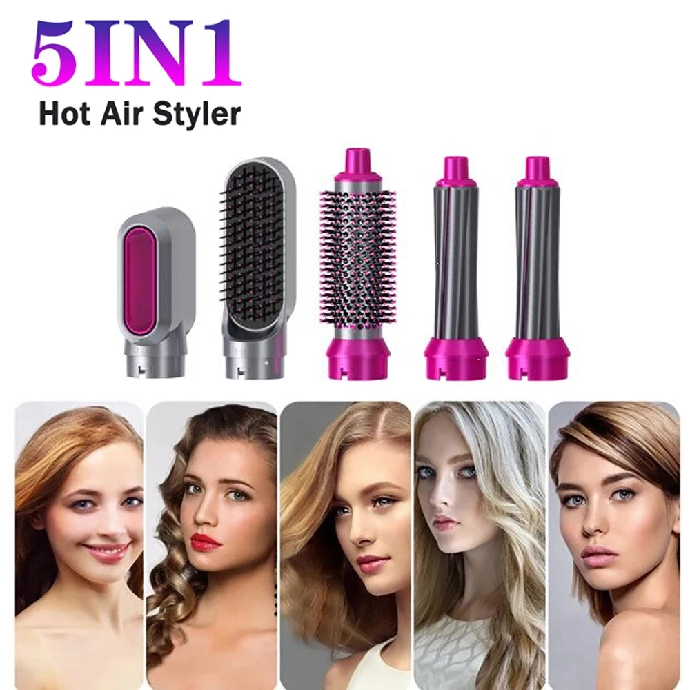 

Фен для волос Электрический, 1000 Вт, 5 в 1, с отрицательными ионами