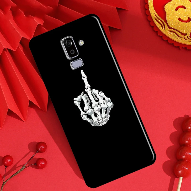 Чехол на средний палец для Samsung J4 J6 Plus A6 A7 A8 A9 J8 2018 A3 A5 2016 J1 J3 J5 J7 2017 |
