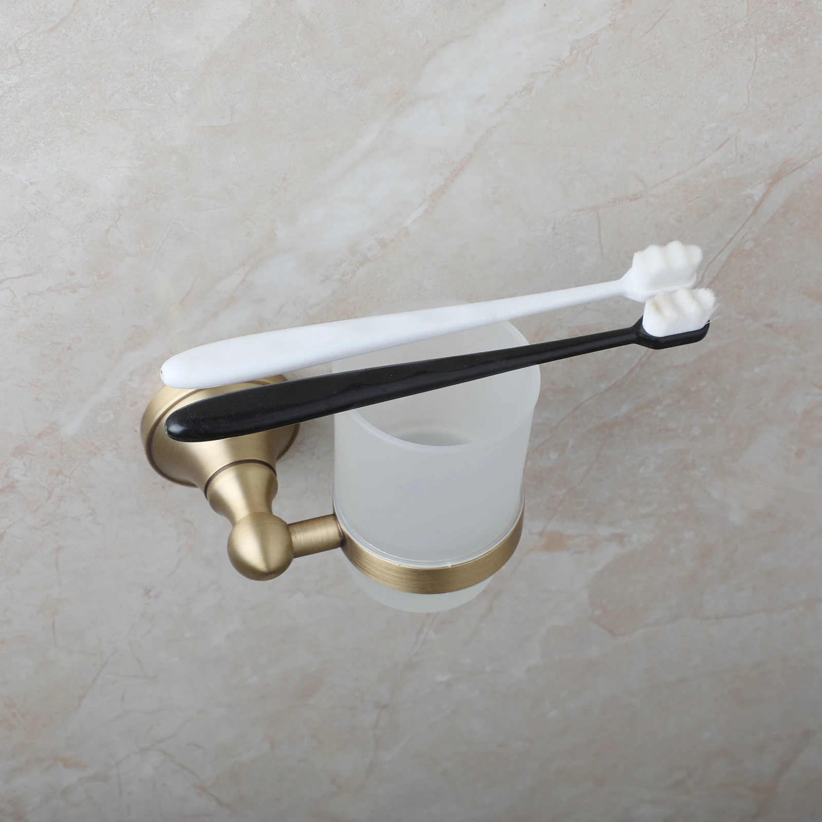 SINLAKU ретро модная настенная чашка для зубной щетки в ванную комнату с античной