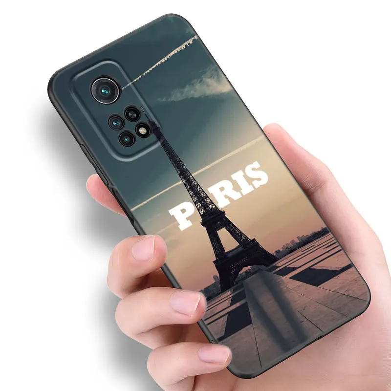 Чехол для телефона с изображением Эйфелевой башни Парижа Xiaomi Mi 10T 11i 11T Note 10 11 Lite NE F1