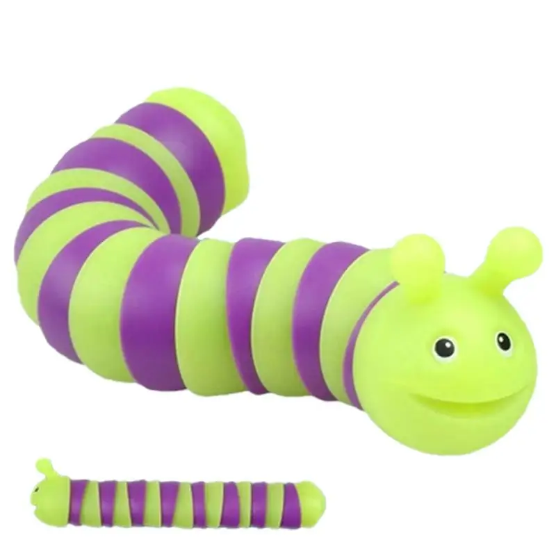 

Educational Sensory Toy For Relaxing Caterpillar Toys Multifunction Night Light Sensory Toys Cartoon Caterpillar Fidget Toys