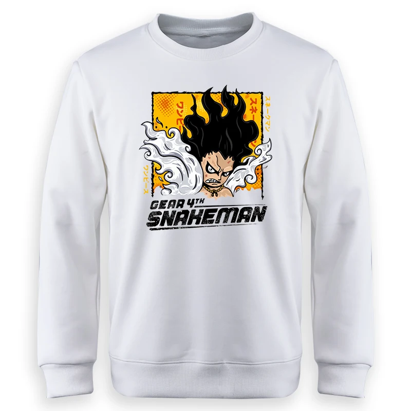 

One Piece Luffy Gear 5 Sweatshirt Japan Anime Men Women Graphic Mangas Hoodie For Adult Long Sleeve Fashion Moletom Sudaderas