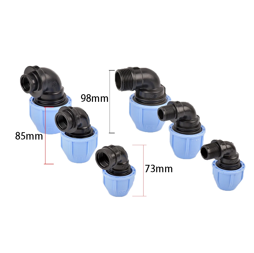 Соединитель для ПЭ труб 1/2 дюйма 3/4 1 дюйм 20/25/32 |
