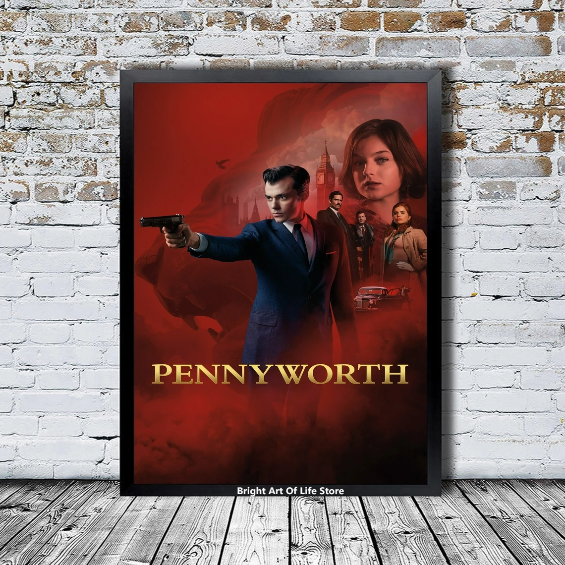 

Pennyworth Poster Star Actor TV Series Canvas Poster Photo Print Wall Painting Home Decor (Unframed)