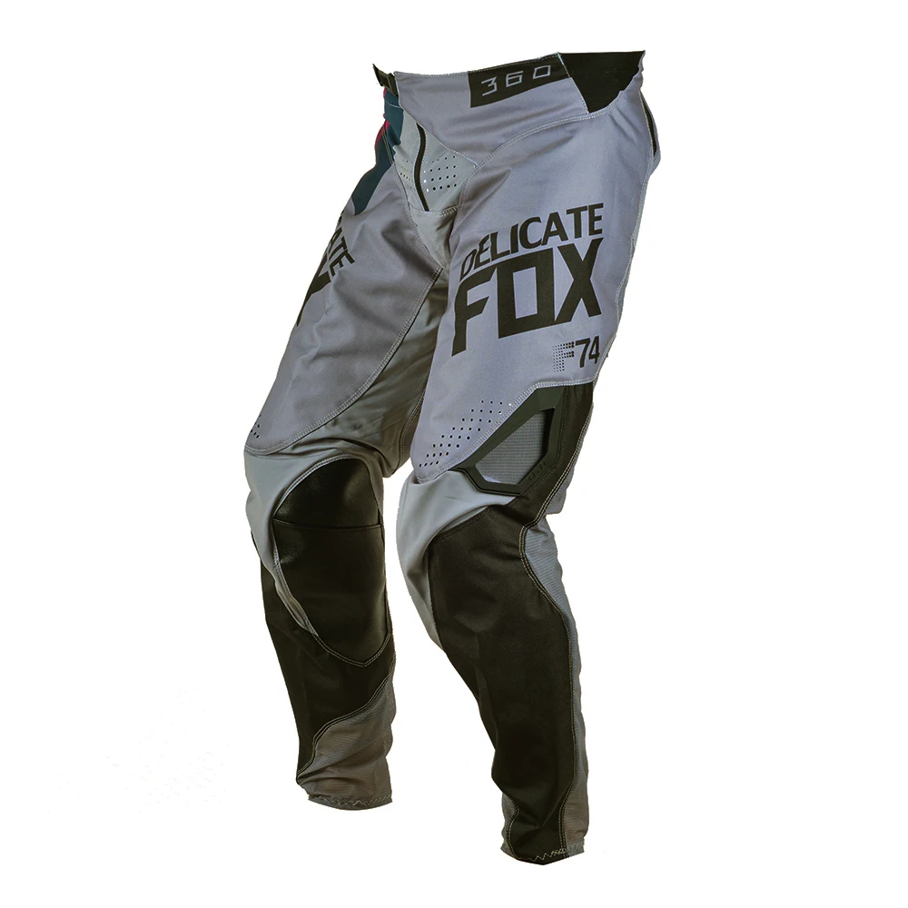 Темно-серые брюки для мотокросса 360 Мотокросс MX MTB DH ATV UTV BMX SX Enduro езды по