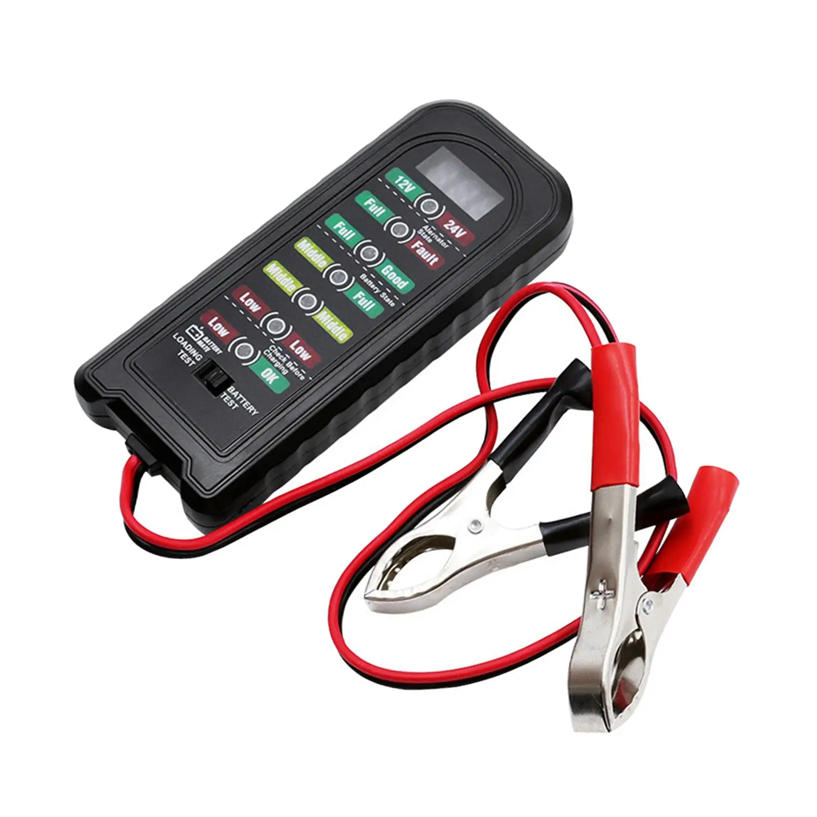 

Car Battery Tester 12V 24V Car Battery Analyzer High Performance Premium