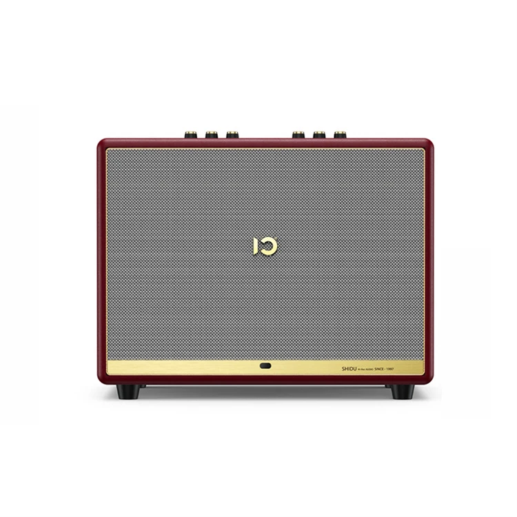 

SD-T50 150W Big Power Leather Rechargeable Home Party Hi-Fi Portable Loudspeaker