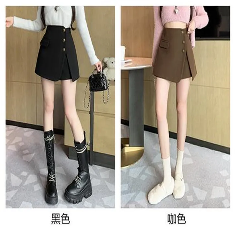 Рисунок 4 - Женские теплые шерстяные юбки с высокой талией