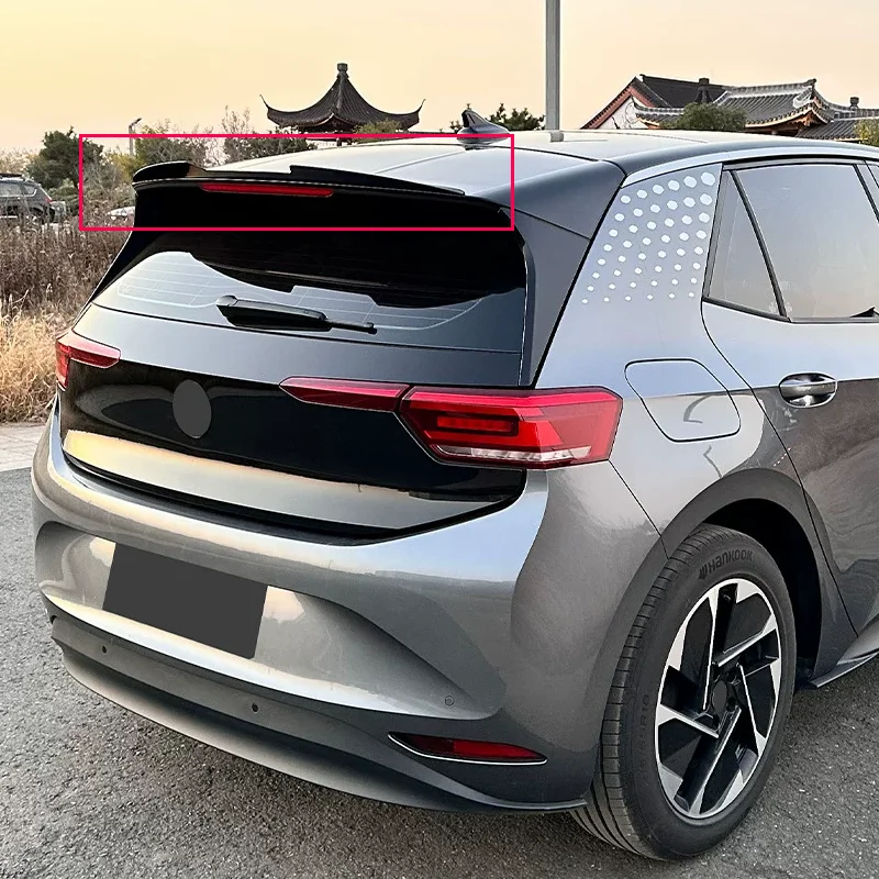 Фото 2 шт. 99 см спойлер на крышу автомобиля для RENAULT Clio MK6 2024+ из ABS-пластика, декоративное антикрыло, универсальное, глянцево-черное. №5