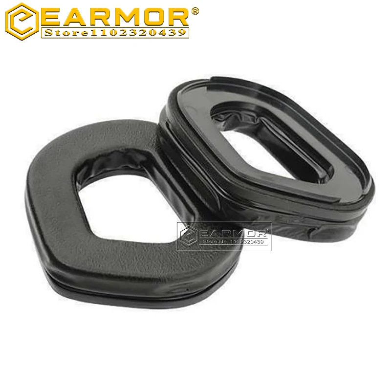 

Earmor Tactical Headphones Ear Pads Pair S03 Silicone Ear Pads Headphone Accessories Fits M31/M32/M31H/M32H Tactical Headphones