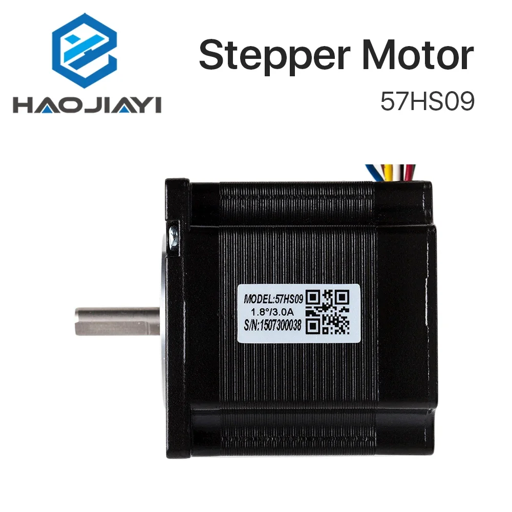 Двухфазный шаговый двигатель Leadshine 57HS09 для NEMA23 длина 2 А вал 54 мм 6 35