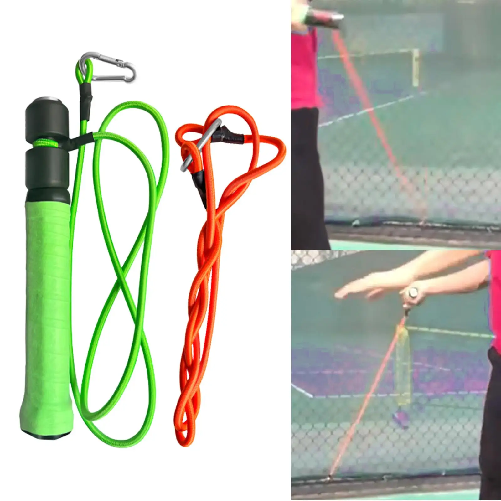 

Tennis Trainer Belt Swing Practice Accessories Sports Power Fitness Exerciser