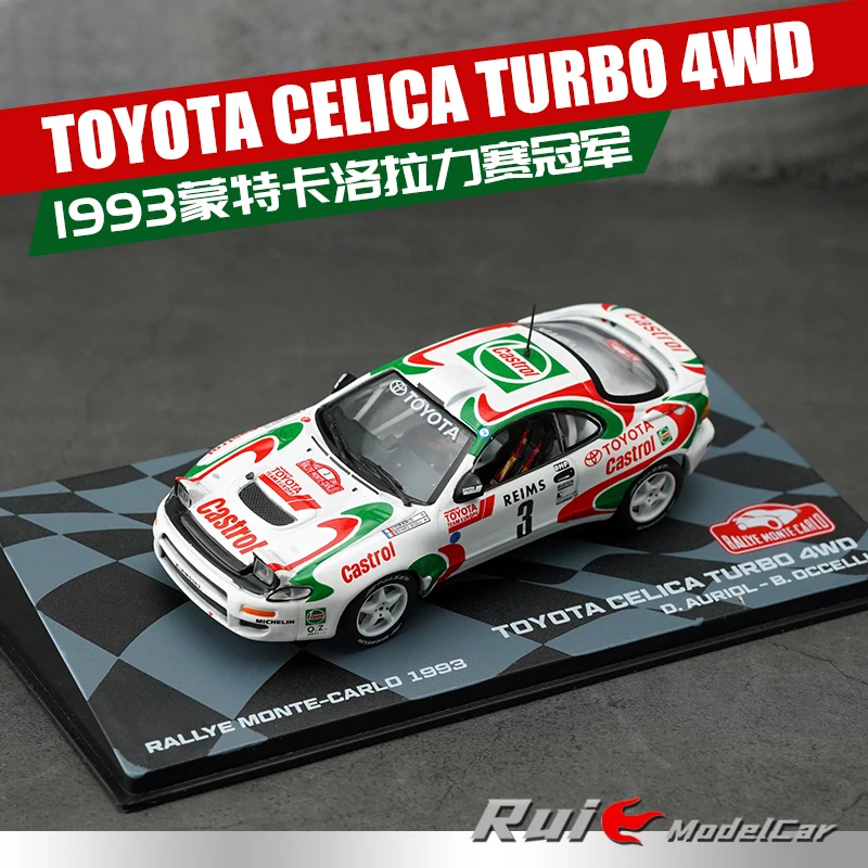 

1:43 EDICOLA CELICA TURBO 1993 Monte Carlo Rally N3 car model