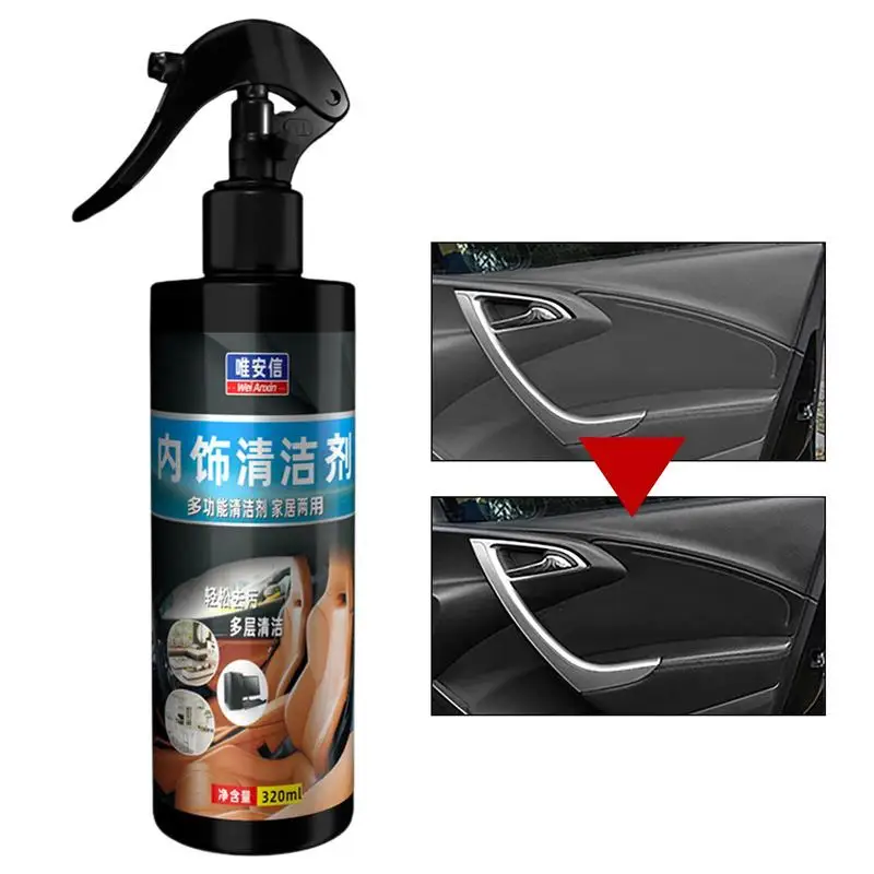 Automotive Interior Cleaner Car Wash Interior Cleaner Leather Conditioner Delicate Emulsion For Good Cleaning Effect On Genuine