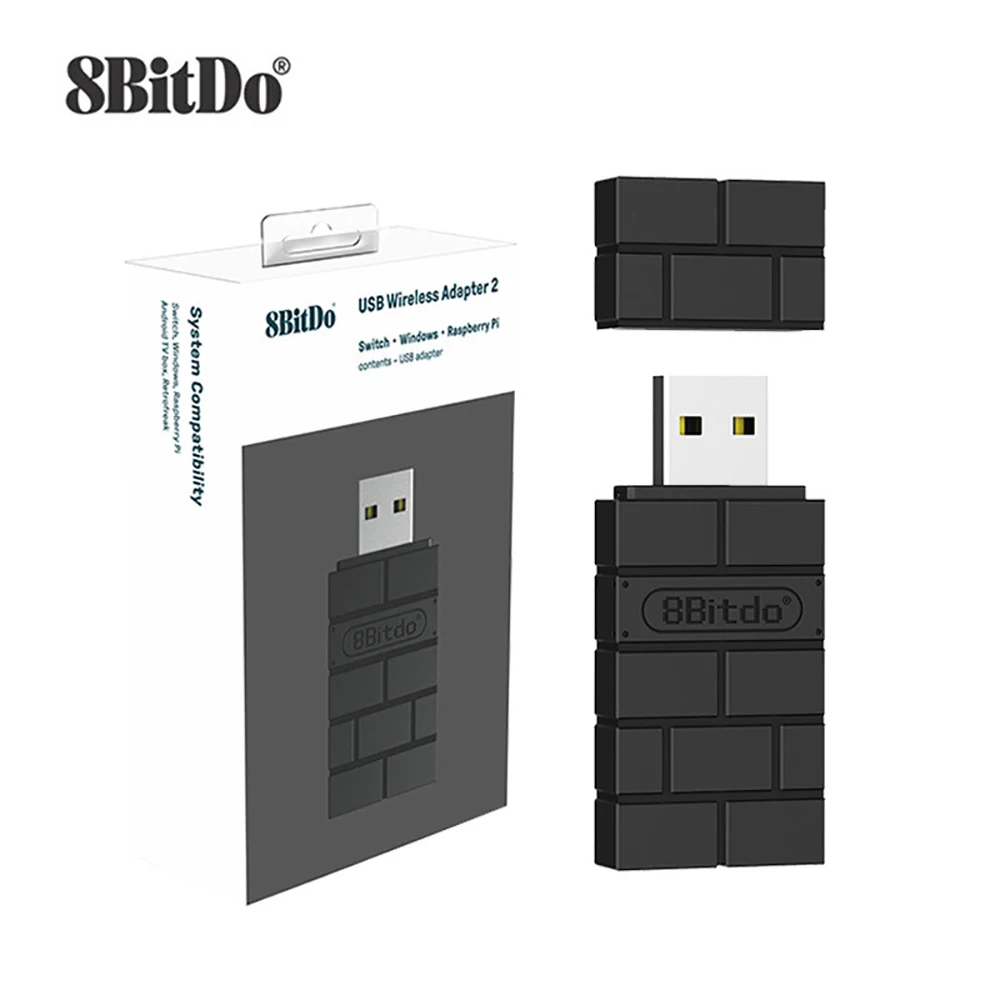 

Беспроводной USB-приемник 8bitdo, Bluetooth-адаптер для PS5 PS4 Xbox Series X/S 8bitdo, Bluetooth-контроллеры для NS Switch Windows