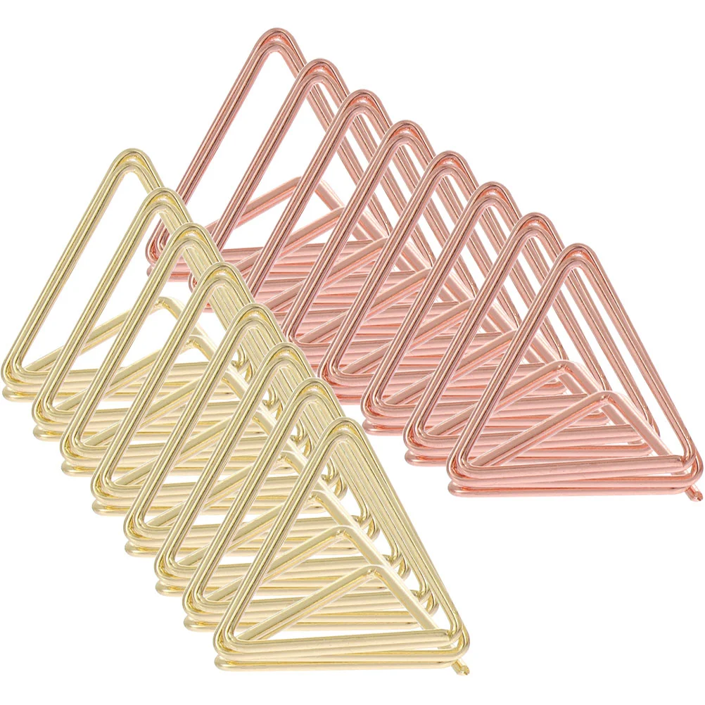 

40Pcs Stands For Display Table Photo Holder Table Holders Picture Holder for Desk Home Party Office