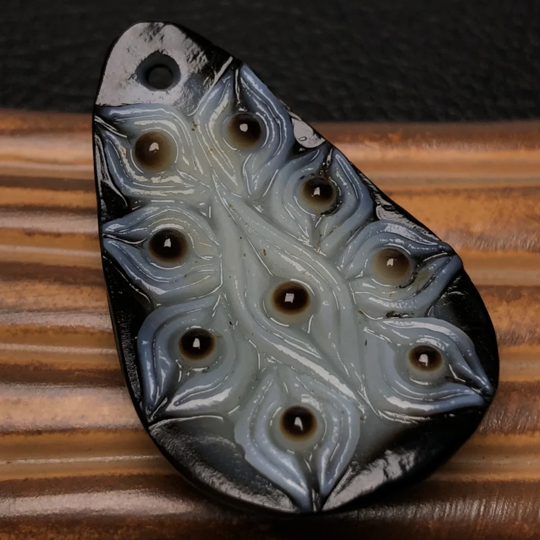 Подвески коллекционные предметы Tianyan Bodhi натуральный агат амулеты боги и Будды