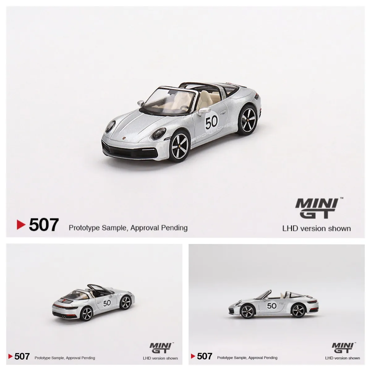 

MINI GT 1:64 911 Targe 4S MODEL CAR