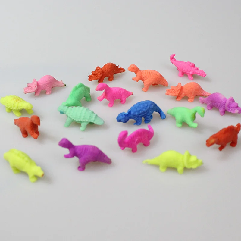 10Pcs Cute Magic Hatching Growing Dinosaur Eggs Treat Kids Birthday Party Favor Baby Shower Guest Gift Pinata Educational Toys - купить по