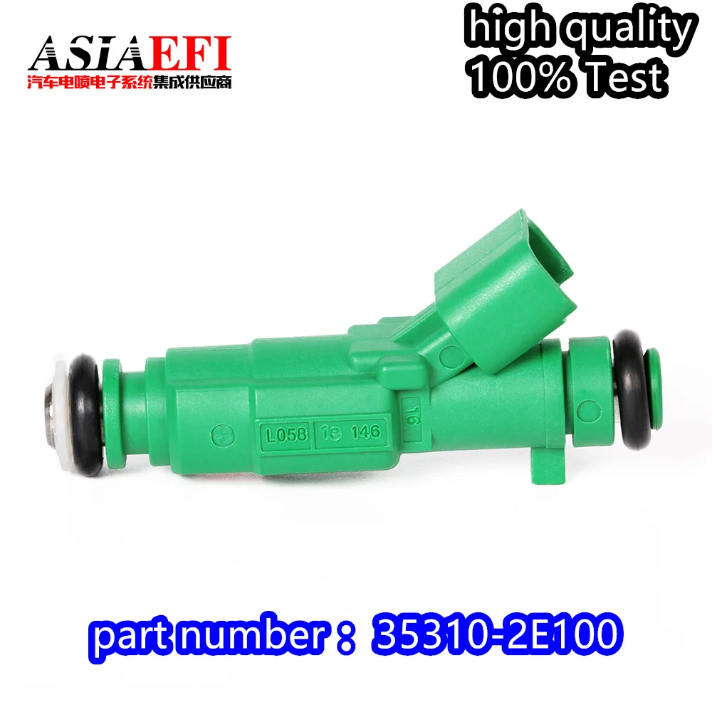 4 шт. высококачественные форсунки топливного инжектора двигателя OEM 35310-2E100 для