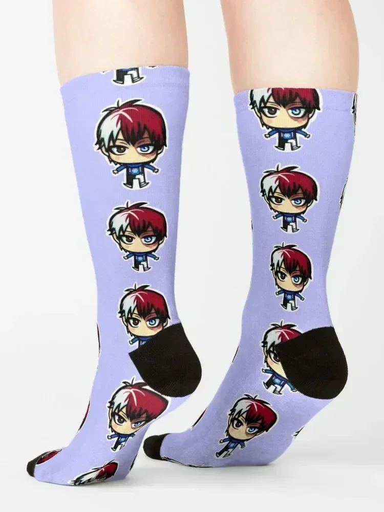 Шото Тодороки Симпатичные Чиби. Носки Чулки мужские роскошные Мужские носки