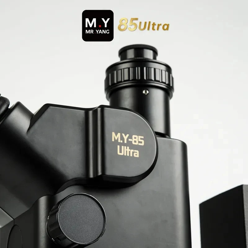 Фото Микроскоп YCS Mr.Yang 85 Ultra с 6.3-68-кратным непрерывным зумом и 4KHD-камерой для мобильных телефонов, набор инструментов для пайки и ремонта электроники и печатных плат. №1