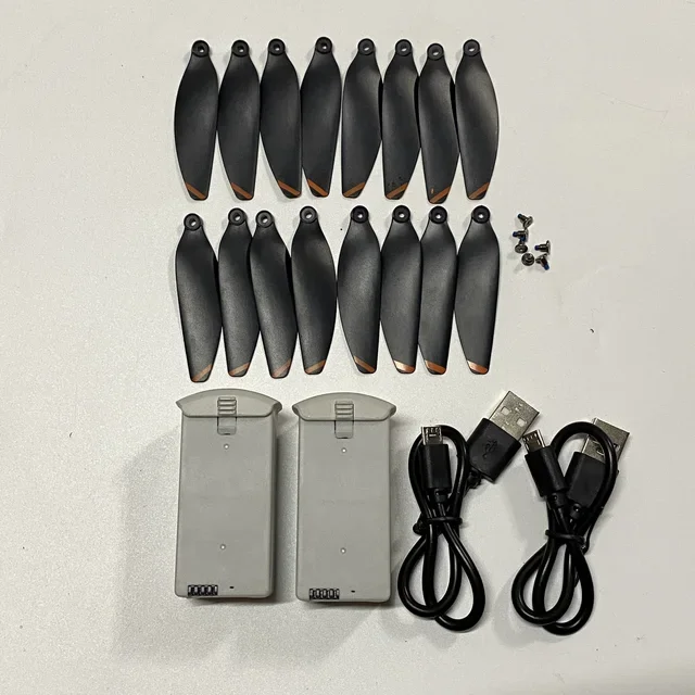 LS-S6S Лопасти пропеллера 7 4 В 1600 мАч батареи USB зарядный провод комплект для S6S Mini GPS