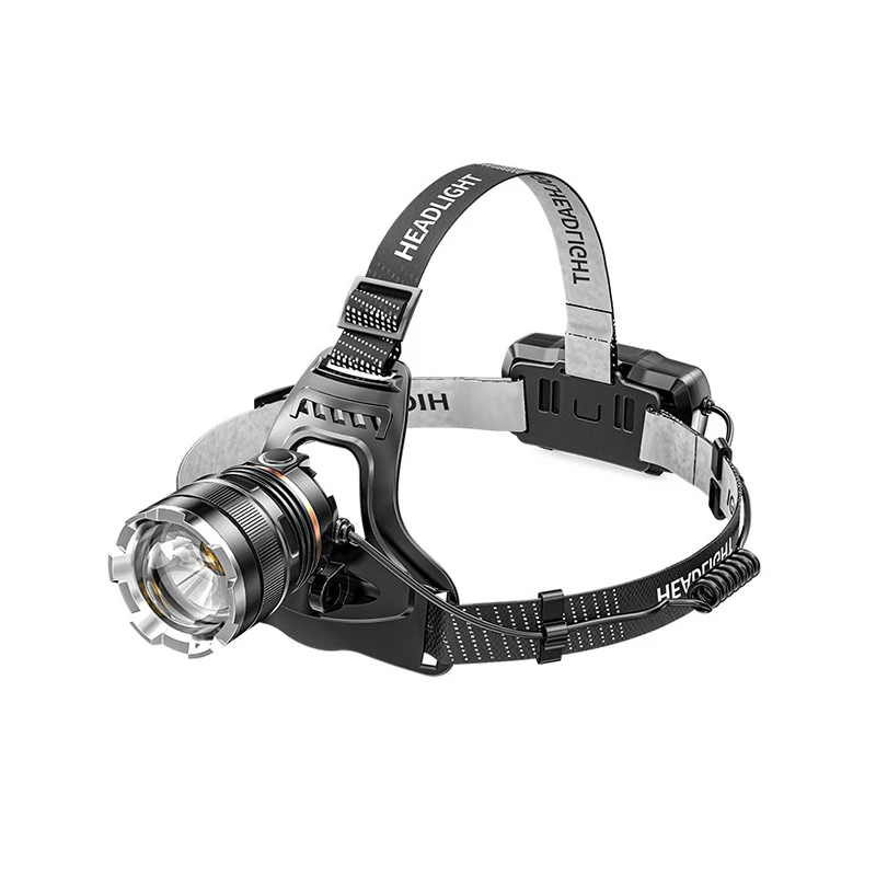 Led Head-Mounted Flashlight Headlight Outdoor Night Fishing Waterproof USB Rechargeable High Power Flashlights Torch Camping