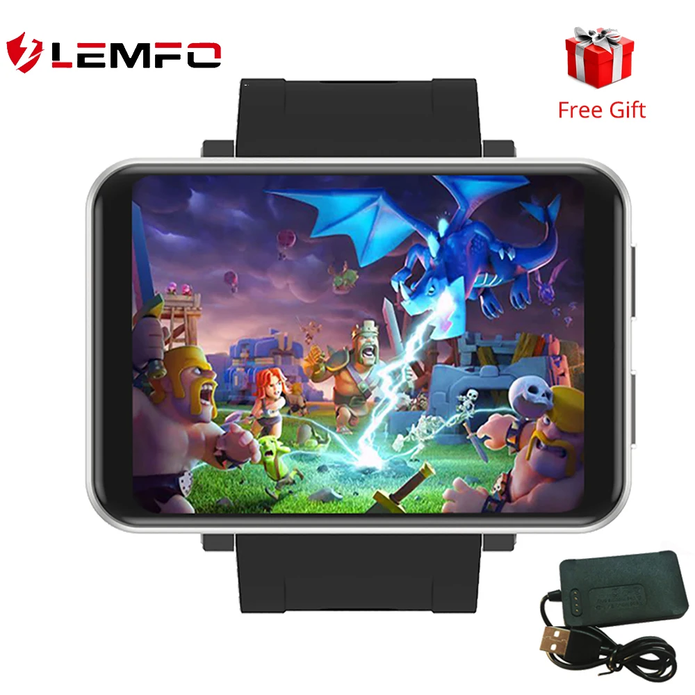 Мужские Смарт-часы LEMFO LEMT 4G GPS камера 5 Мп Wi-Fi аккумулятор 2700 мАч умные часы с ОЗУ 32