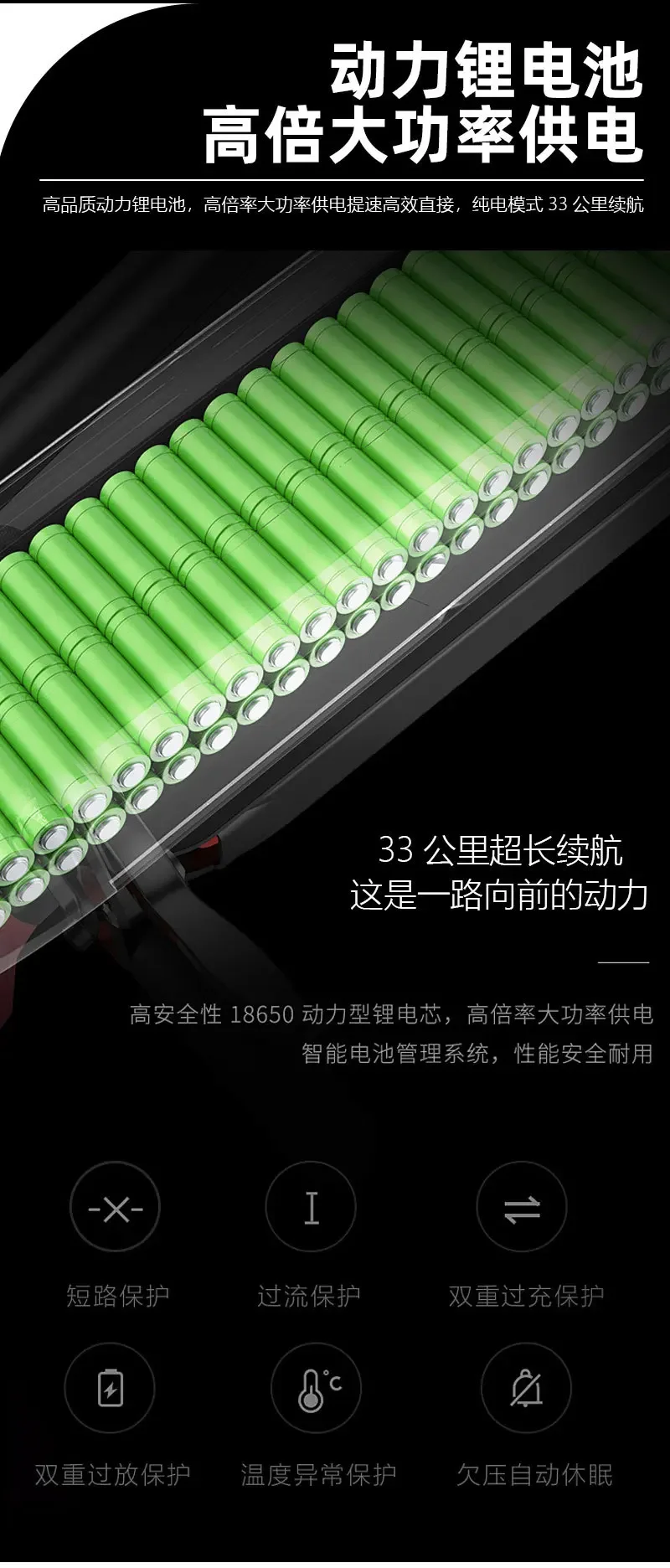 Электрический скутер двигатель 500 Вт 36 В 10 4 Ач литиевая батарея 8-дюймовый