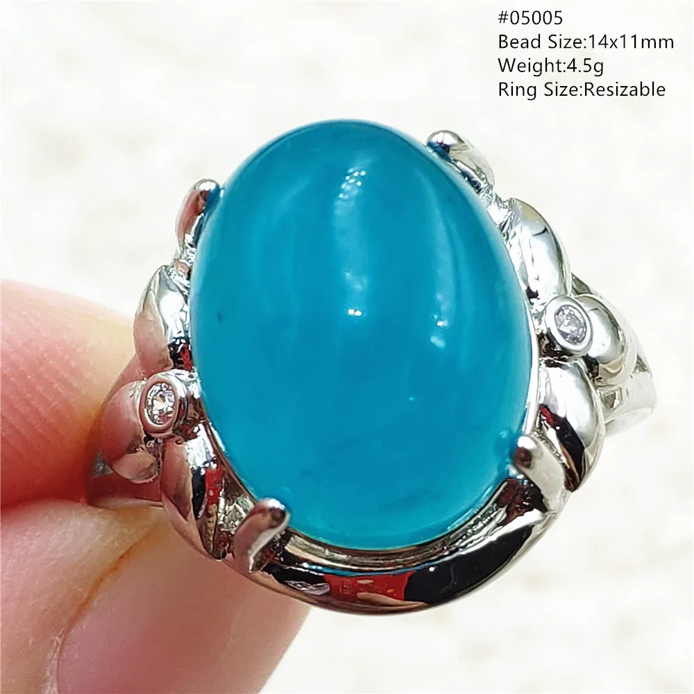 Кольцо регулируемое из натурального зеленого амазонита с овальными бусинами 14