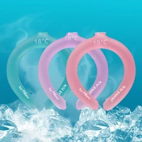 cooling neck wrap reusable burr free no battery1 physical cooling tpu wearable ice neck cooling tube neck cooler for summer