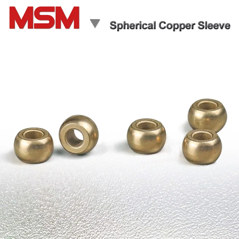 Copper Base Powder Metallurgic Oil Bushing Sintered Ball Shape Copper Sleeve