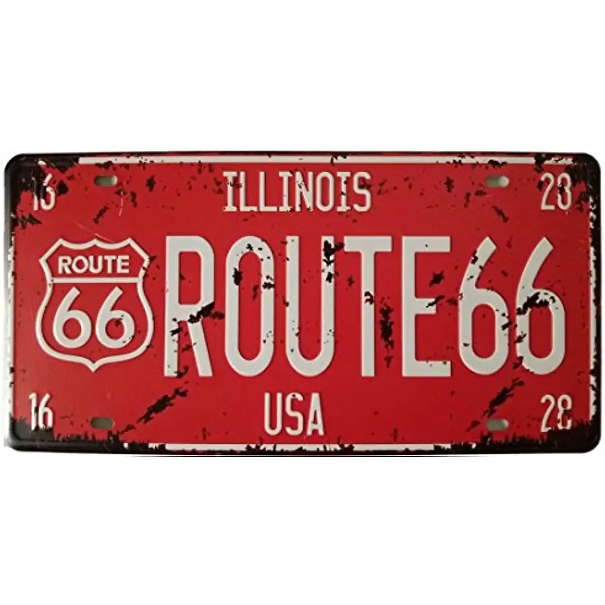 

Новая Винтажная Оловянная табличка для номерного знака с принтом в стиле ретро, Route 66 для дома, паба, бара, Декор