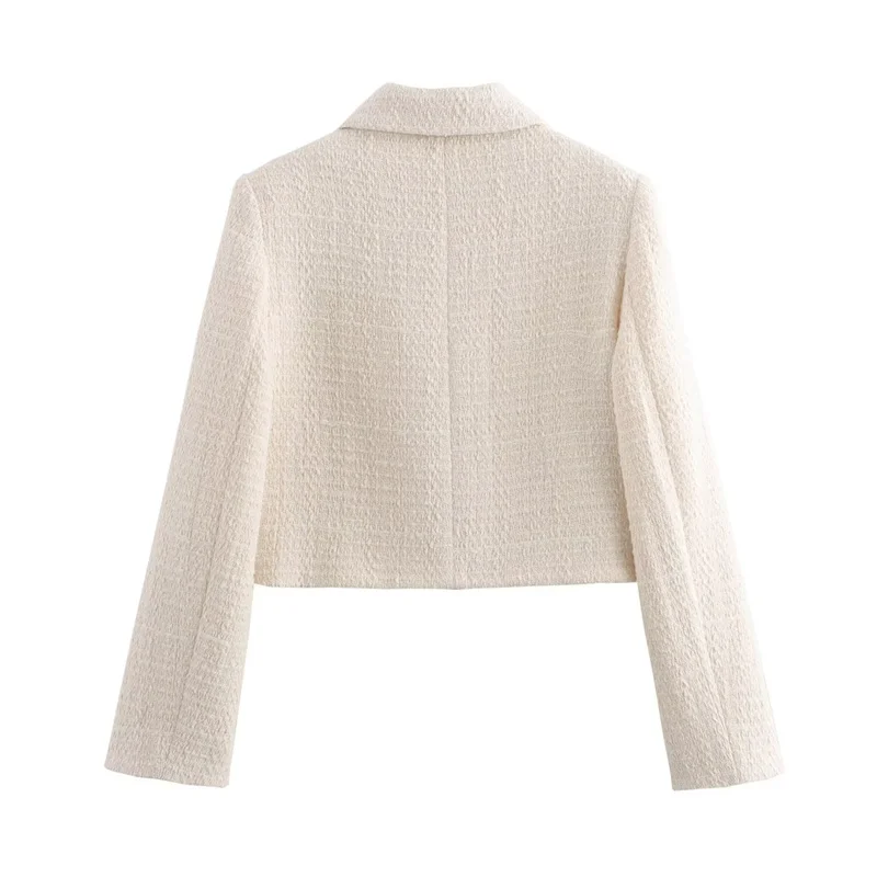 Осень 2024 женская одежда в европейском и американском стиле текстурный костюм с