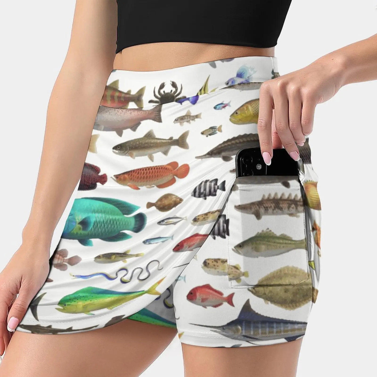 Running Skirts Sea Ocean Water Fish Whale