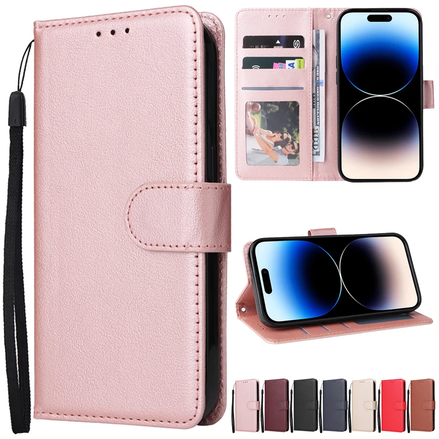 

Wallet Magnetic Flip Leather Case For iPhone 14 Pro Max 13 Pro Max 12 Pro Max 11 Pro Max SE 2022 X XR XS Max 8 7 6 6S Plus 5 5S