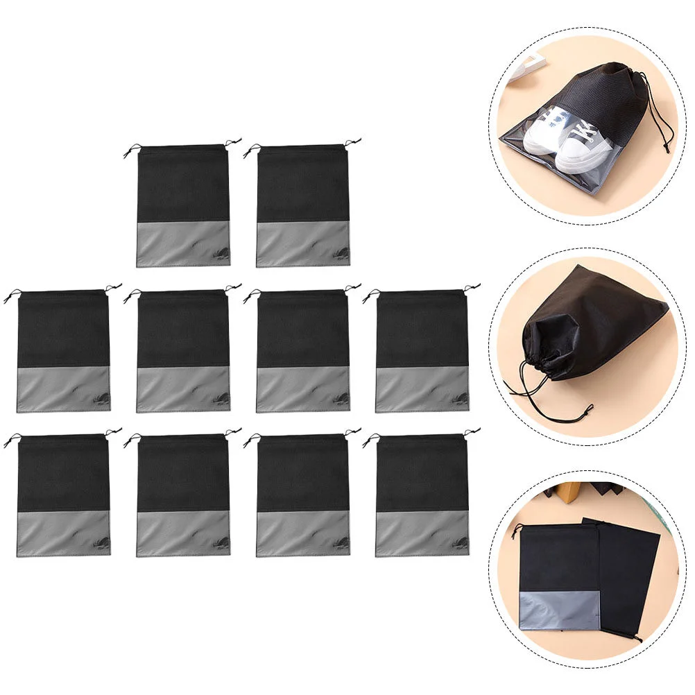 

Sandals Large Shoes Pouch Organizers Packing Storage Bag Travel Portable Drawstring Bags