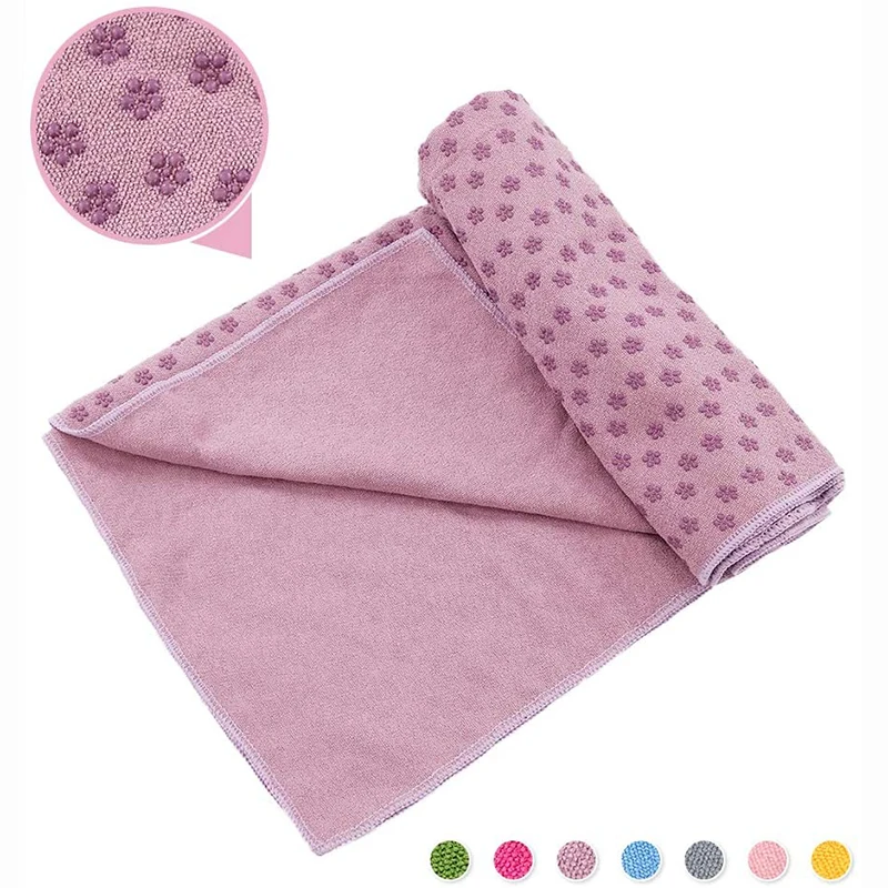 Yoga Blanket Non-slip Yoga Mat Towel Blanket Sports Travel Foldable Fitness Exercise Pilates Yoga Towel Fitness Mat
